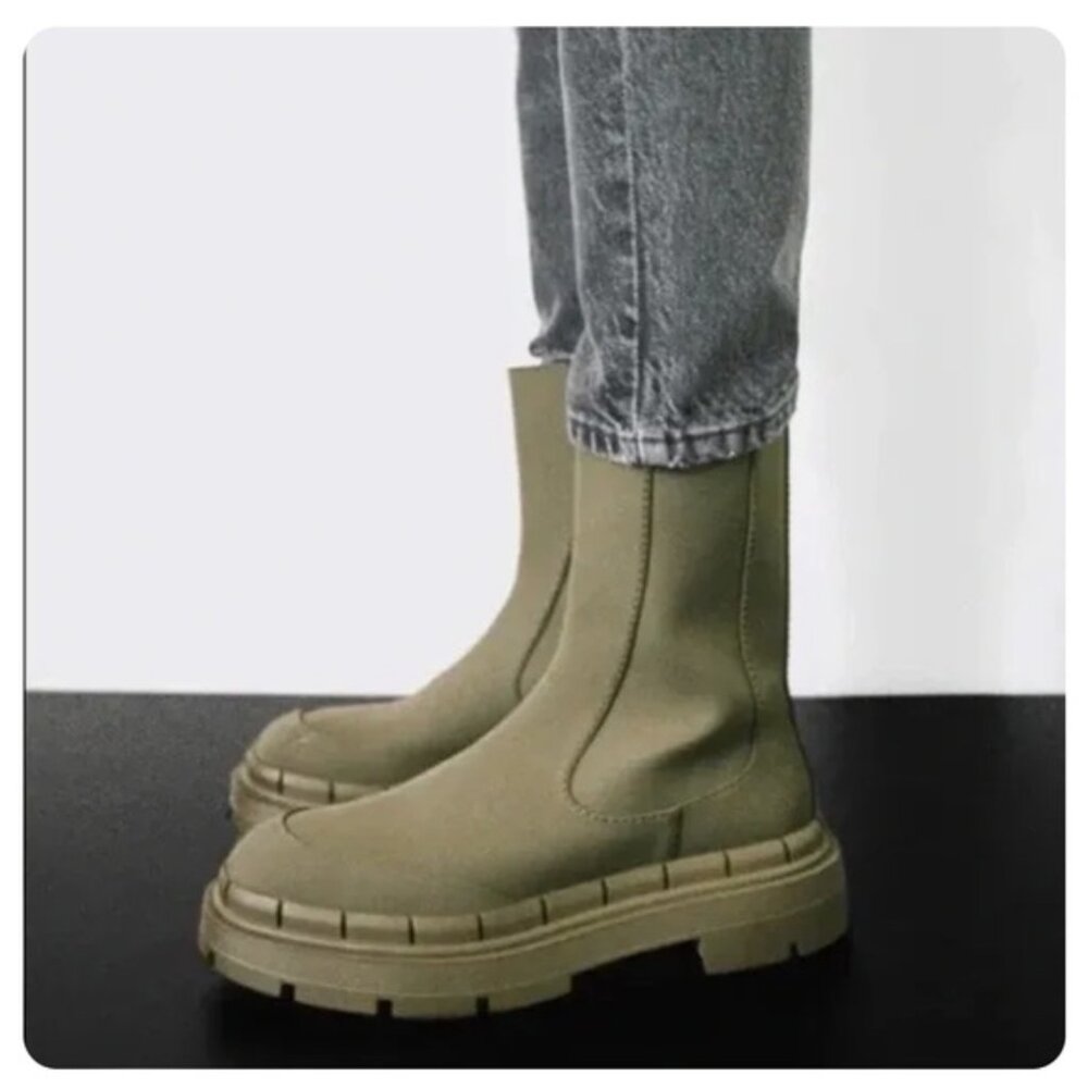 Zara combat boots
